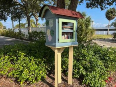 New Little Library at Community Learning Center!