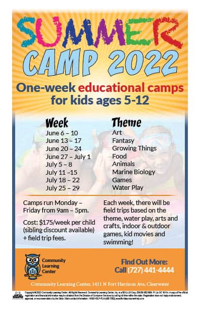 Summer Camp begins soon!