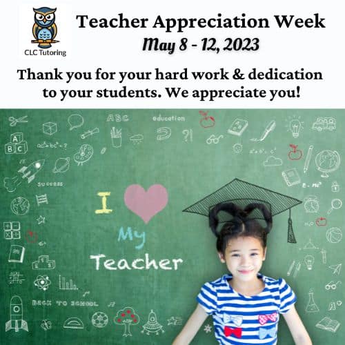 Happy Teacher Appreciation!