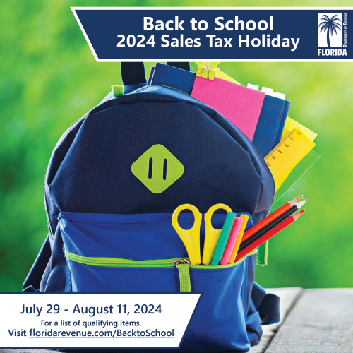 Tax-Free Back to School Shopping Soon!